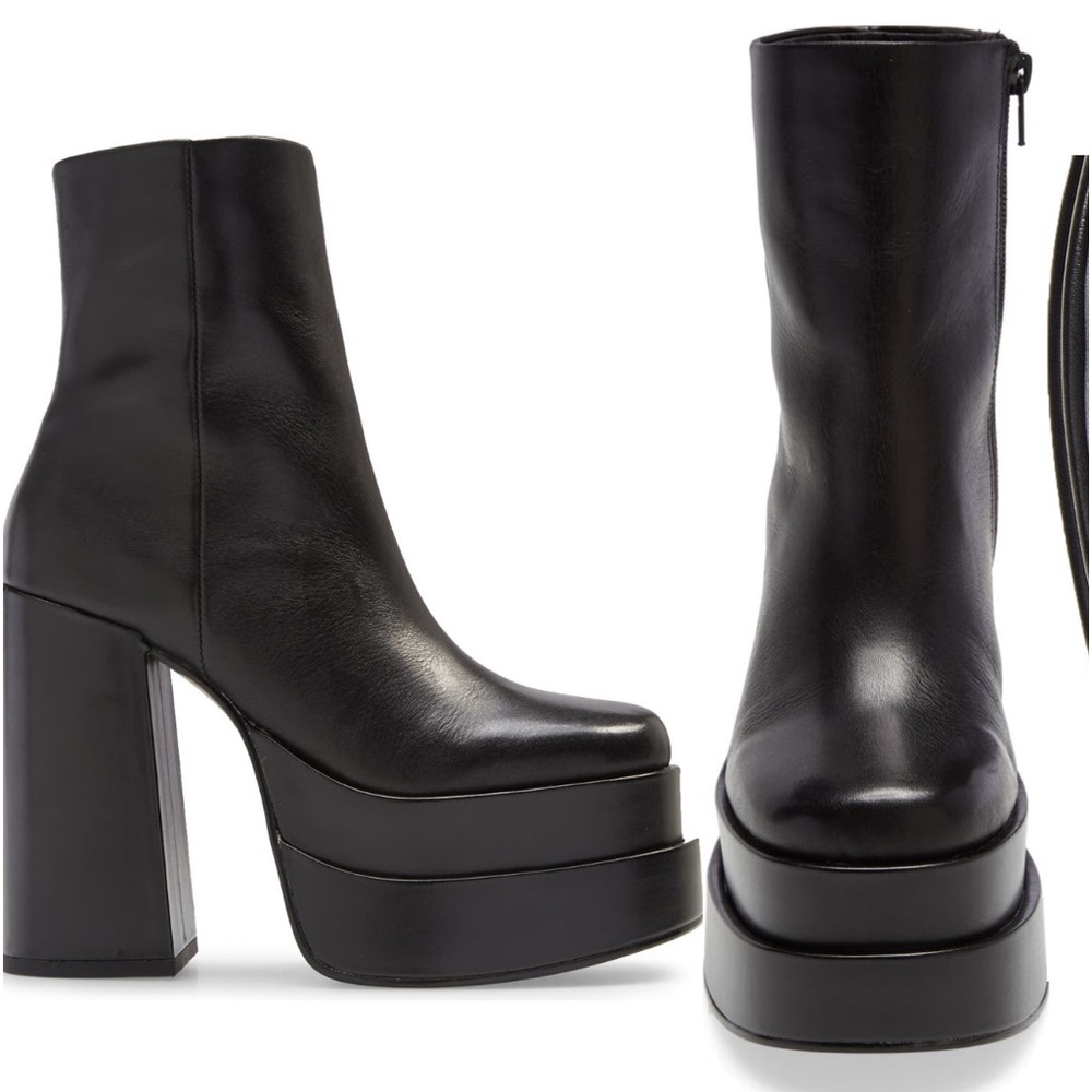 Steve Madden Cobra Platform Boots 9.5